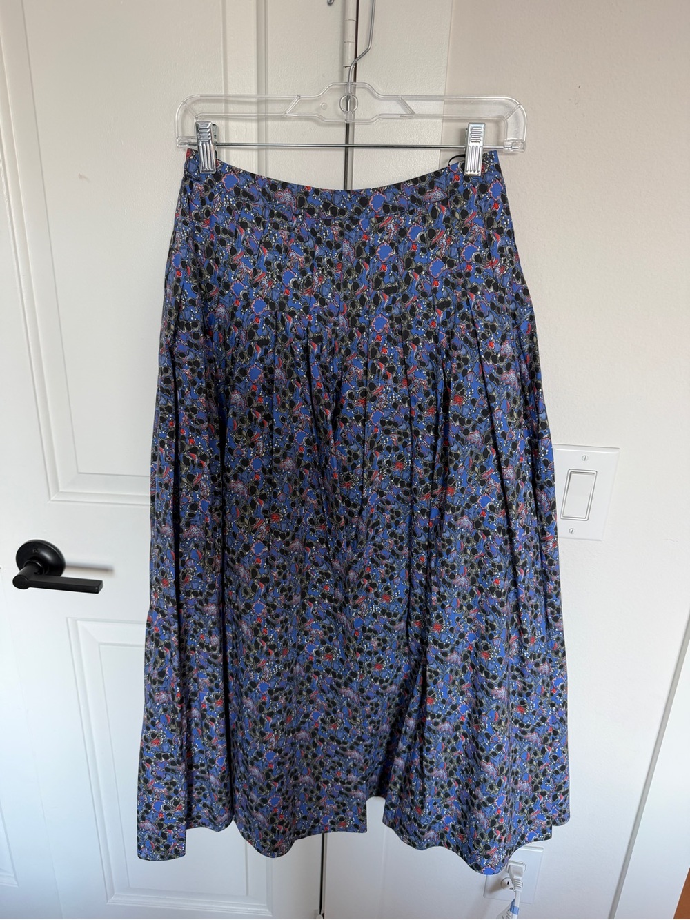 Hunter Bell Women’s Purple Floral Midi Skirt